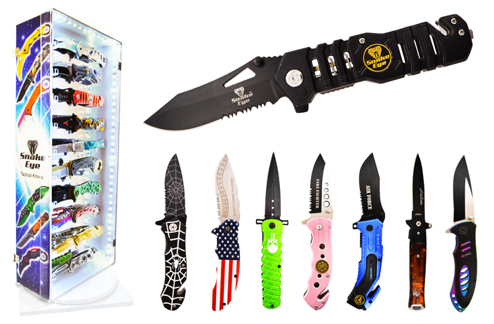 36 Bulk Pocket Knife Display Case - at 