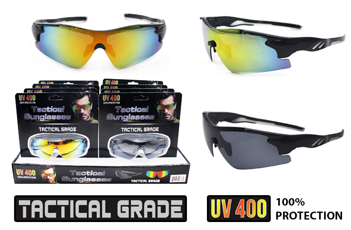 UV400 Tactical Sunglasses - Diamond Visions, Inc.